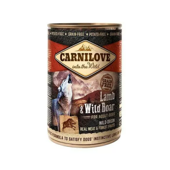 CarniLove Conserve pentru adulți cu carne de miel și mistreț