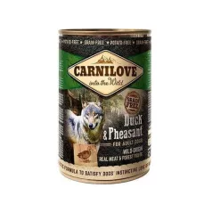 CarniLove conserve pentru adulți rață-făianță