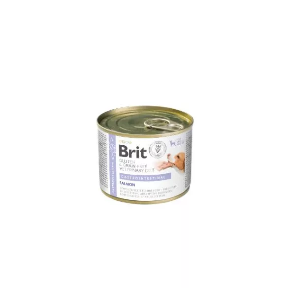 Brit Veterinary Diets Dog GF Gastrointestinal conservă 6x400 g