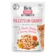 Brit Care Cat Fillets in Gravy with Tender Turkey & Savory Salmon 12x85 g