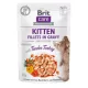 Brit Care Cat Kitten Fillets in Gravy with Tender Turkey 4x85 g