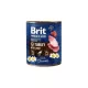 Brit Premium by Nature Junior Curcan cu ficat conservat 6x400g