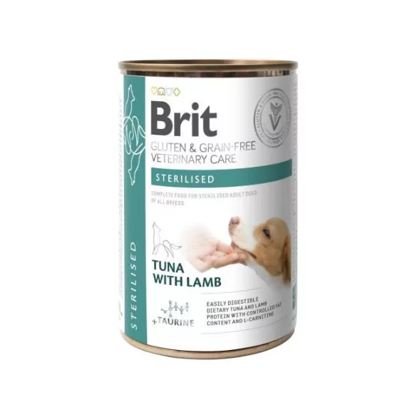 Brit Veterinary Diets Dog GF Sterilised conservă 6x400 g