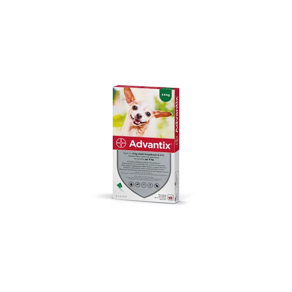 Advantix spot on 0,4 ml; 4 kg sub 4X