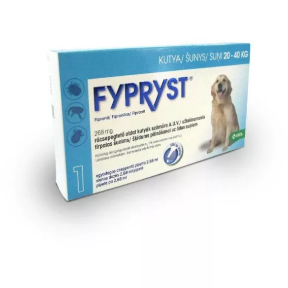 FYPRYST Spot On L pentru câini 20-40 kg 2.68ml