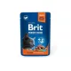 Brit Premium Cat Pouches Salmon for Sterilised 12x100g