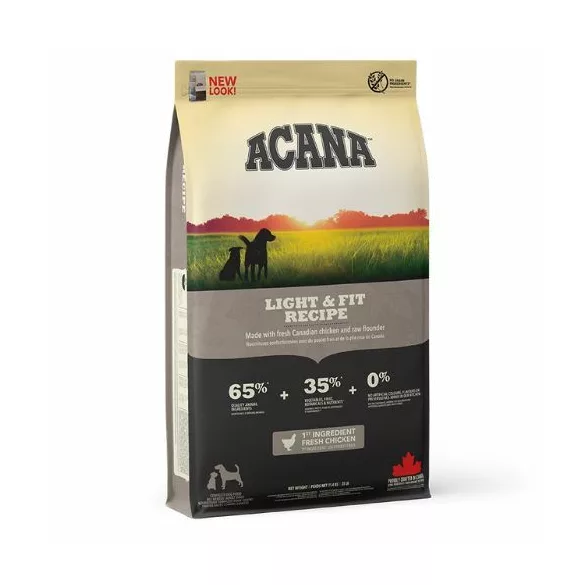 Hrană pentru câini Acana Light & Fit 2x11,4 kg