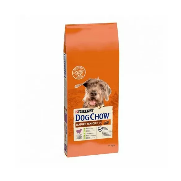 Purina Dog Chow Mature Senior cu carne de miel hrană uscată pentru câini 2x14kg