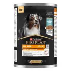   Purina Pro Plan All size Adult in fish bogat umed hrană pentru câini, in aspic 12x400 g