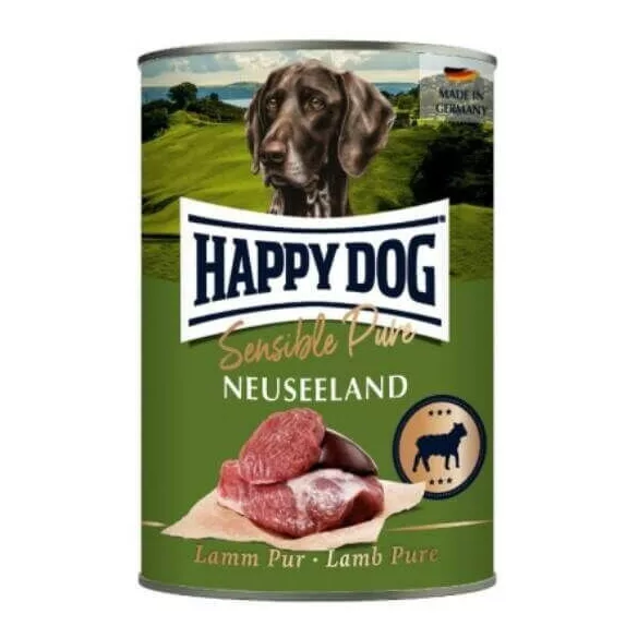 Happy Dog New Zealand Pur (miel) conserve de hrană 6x400 gr