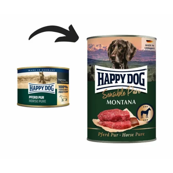 Happy Dog Montana Pur Montana Pur conservă de porc 6 x 400g