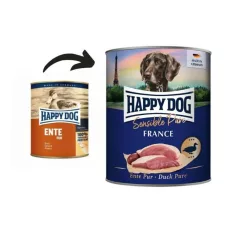 Happy Dog France Pur (Rață) 6x400 gr