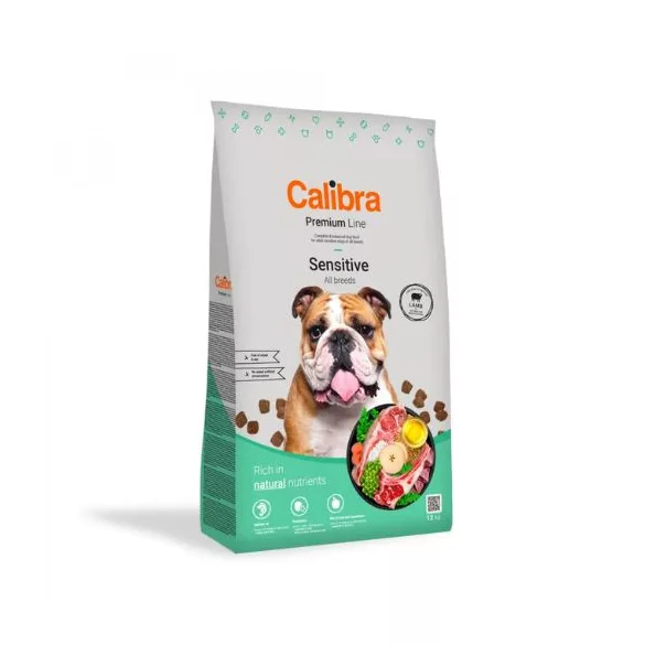 Calibra Dog Premium Line Sensitive hrană pentru câini 12+3 kg cadou