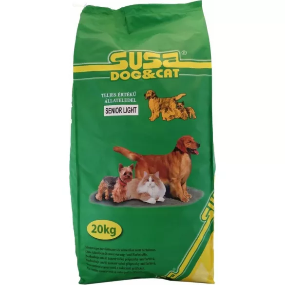 Hrană uscată pentru câini Susa Senior/Light 2x20kg