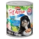 Panzi Fitactive Adult Dog Conservă de porc, pește și pară 12x1240gr