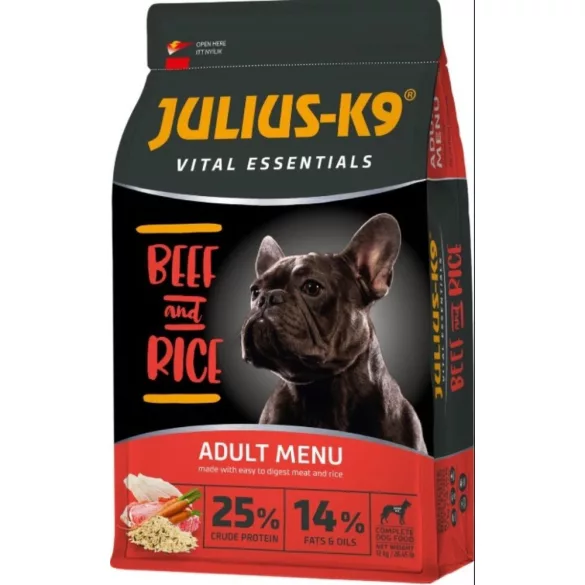 JULIUS-K9 Vital Essentials ADULT BEEF&Rice