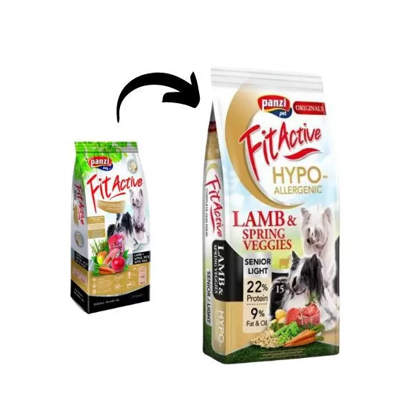 Panzi FitActive ORIGINALS Miel hipoalergenic și legume de primăvară pentru adulți