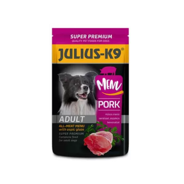 Julius-K9 hrană umedă Adult Pork 16x125 g
