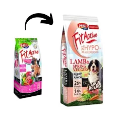 Panzi FitActive Puppy &; Junior Lamb, Apple & Rice XXL 15 kg