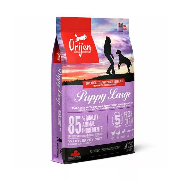 Hrană pentru câini Orijen Puppy Large 2x11,4 kg