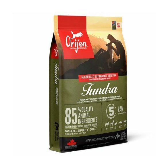 Hrană pentru câini Orijen Tundra 2x11,4 kg 