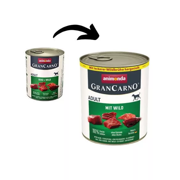 Animonda GranCarno Adult (vânat) 6x400g