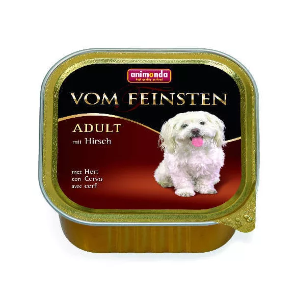 Animonda Vom Feinsten Adult (venison) Adult câini pentru 12x150 g