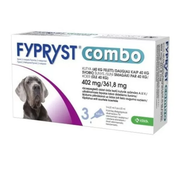 Fypryst Combo pentru câini de peste 40 kg