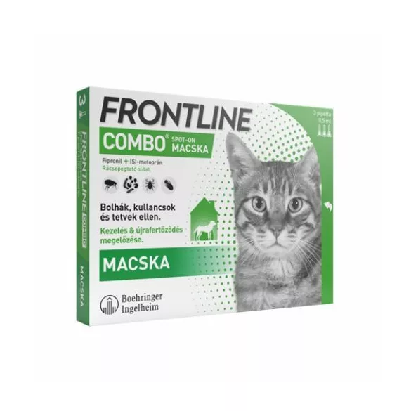 Frontline combo pisică 3x