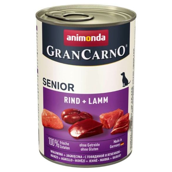 Animonda GranCarno Senior (vițel + miel) 6x400g
