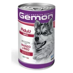 Gemon Dog Adult Maxi conserve de carne de vită