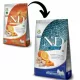 N&D Dog Grain Free cod cu dovleac portocaliu hrană pentru câini adulți mini 2x 7kg