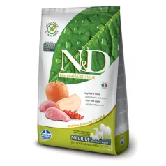   N&D Grain Free mistreț & măr pentru câini adulți de talie medie 12kg 