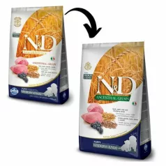 N&D Low Grain Dog Lamb & blueberry puppy medium & maxi 12kg