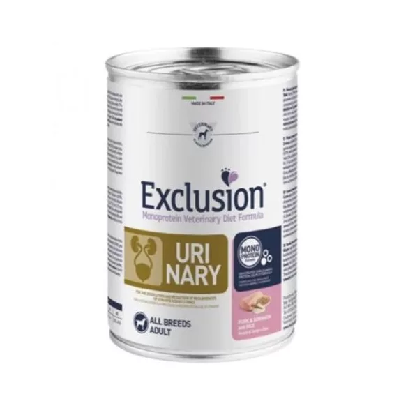 Exclusion Urinary conservă Pork & Sorghum and Rice