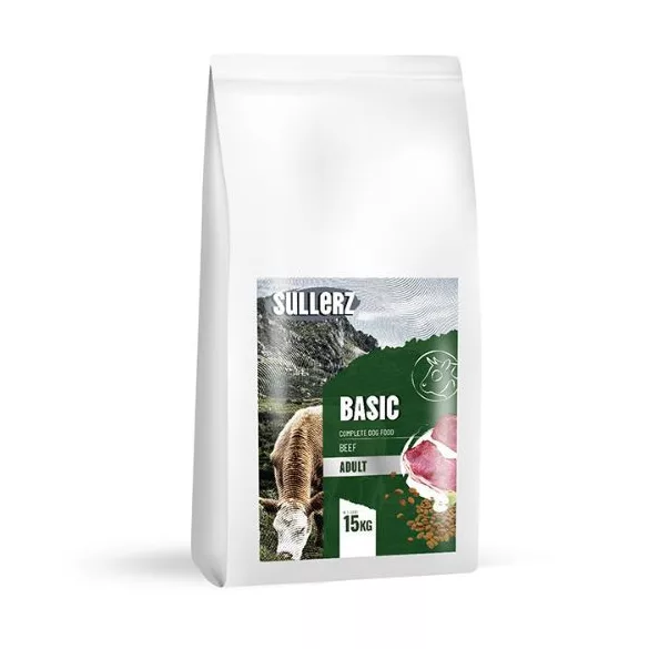 SullerZ Basic Adult Beef (Carne de vită) Hrană pentru câini 2x15 kg
