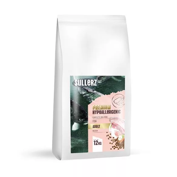 SullerZ Premium Hypoallergenic Adult Fish Hrană pentru câini 2x12 kg