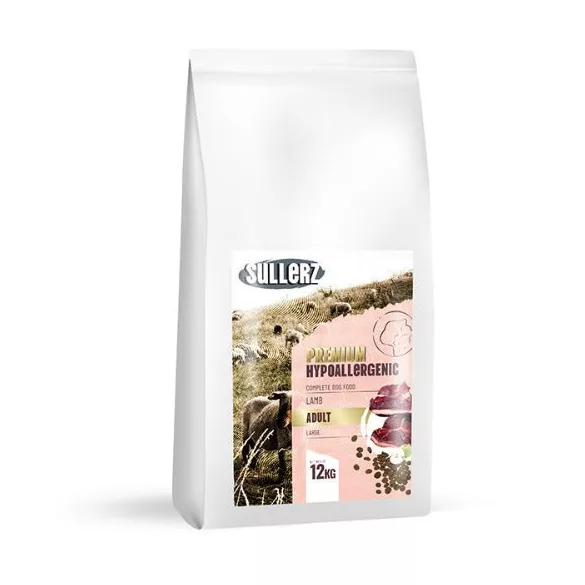 SullerZ Premium Hypoallergenic Adult Lamb Hrană pentru câini de talie mare 2x12 kg