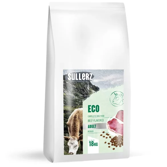 SullerZ ECO Adult Beef Medium Hrană pentru câini 2x18 kg