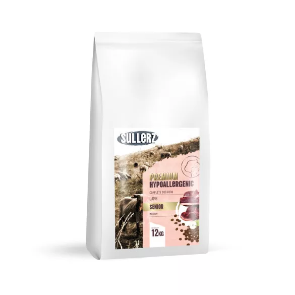 SullerZ Premium Hypoallergenic Senior Lamb hrană pentru câini 12x12 kg
