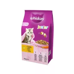 Whiskas hrană uscată pentru pisici Junior pui 14kg 