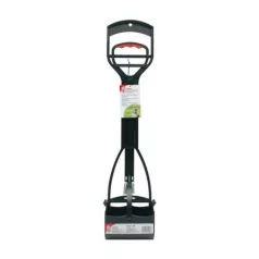   DogIt Clean Jawz excremente colector lopată (negru) cu pietriș, with grass pentru sol 64 cm