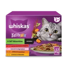 Whiskas Alutasakos 12 pachete Chef's Choice 12x85g