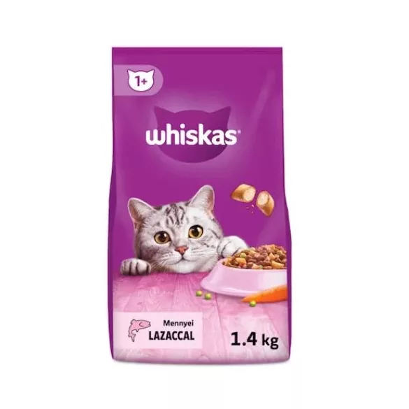 Whiskas Hrană uscată pentru pisici Somon 1,4kg