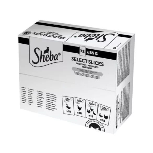 Sheba pungă aluminiu Baromfi 72x85g