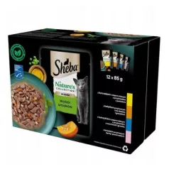 Sheba pungă aluminiu Nature's Collection Mix 12x85g