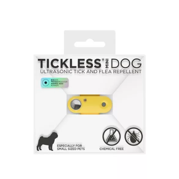 Tickless Mini Tick and Flea Repellent pentru câini mici Yellow