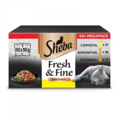 Sheba pungă aluminiu Mini Baromfi 50x50g