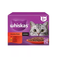 WHISKAS alutasakos Klasszikus Válogatás 24x85g