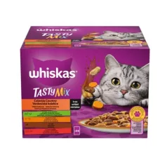 WHISKAS alutasakos Tasty Mix Country 24x85g